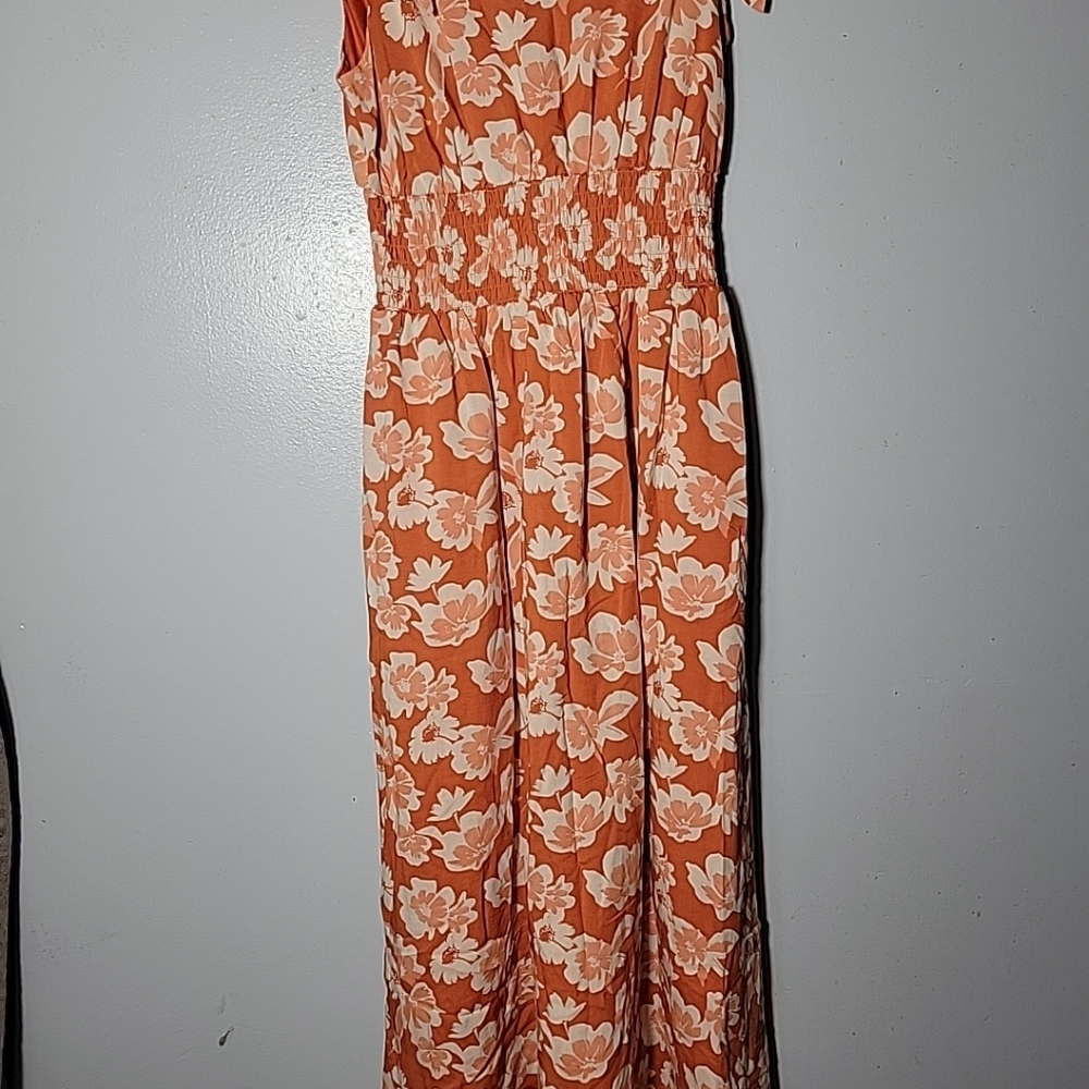 American Eagle  Maxi Floral Dress with pockets size Small cotton NWOT